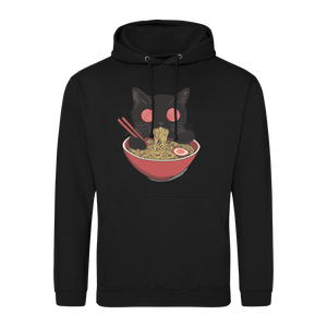 Bluza z kotem jedzącym ramen pałeczkami - japoński kot Tokyo neko
