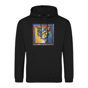 Bluza z kotem inspirowana Picasso - kubistyczny kot