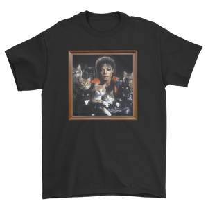 Koszulka z kotami i Michael Jackson - parodia Thriller