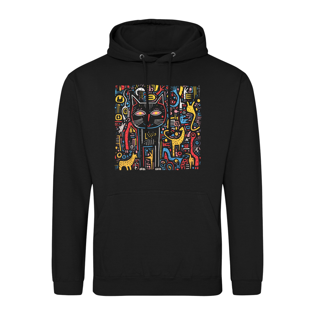 Bluza Miau-imperium Keith Haring - kot w stylu street art Haring streetwear