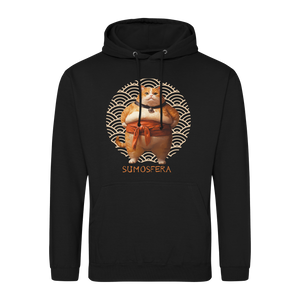 Bluza z kotem sumo zen medytacja - japoński kot sumo neko