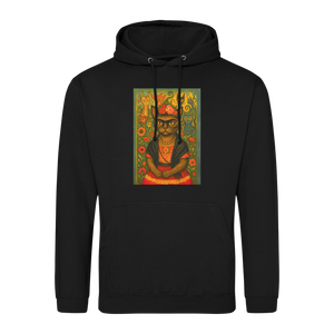 Bluza z kotem inspirowana Frida Kahlo 2 - kot w stylu Kahlo artystyczna