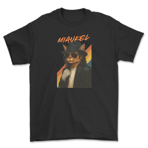 Koszulka z kotem robiącym moonwalk - parodia Michael Jackson