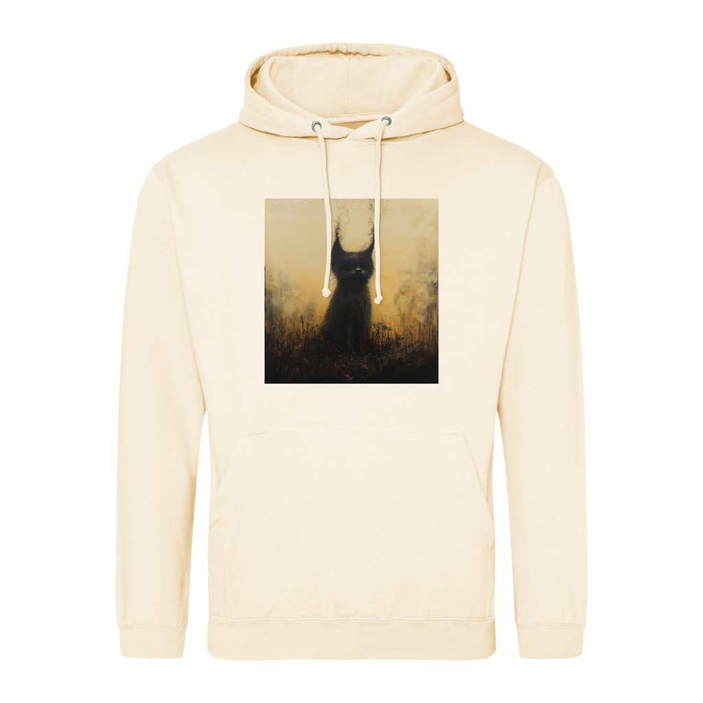 Bluza z kotem inspirowana Beksińskim - surrealistyczny kot dark art II
