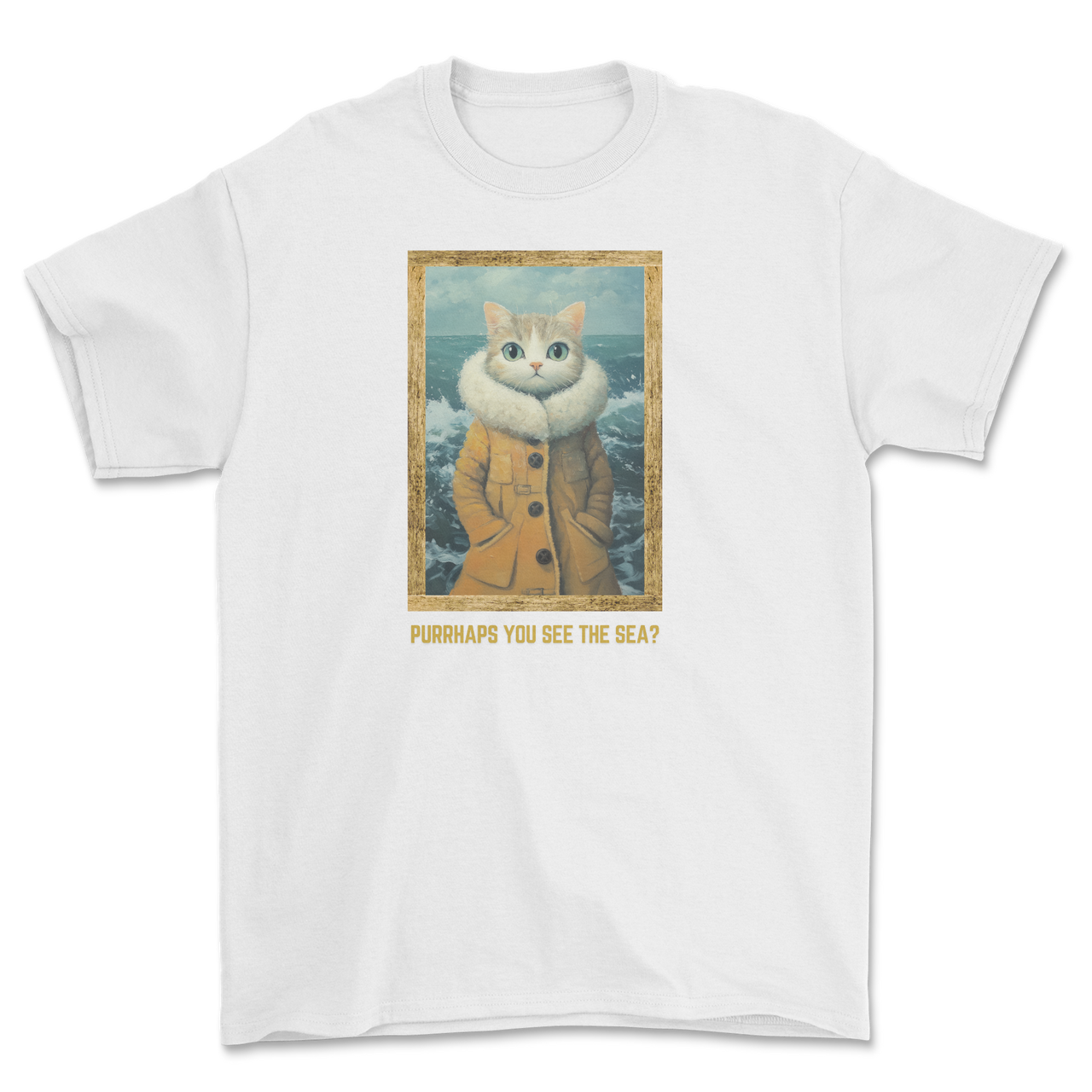 PURRHAPS YOU SEE THE SEA